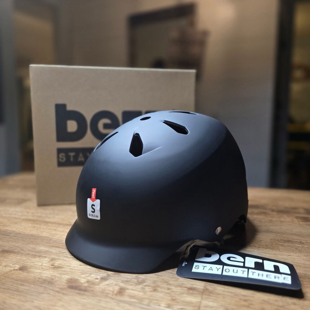 Bern Unlimited Watts EPS Summer Helmet Size Small, Black